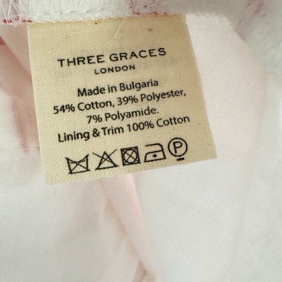 Three Graces "Soleil" Dress in Graduated Stripe, size 4US/8UK - Picture 5 of 9